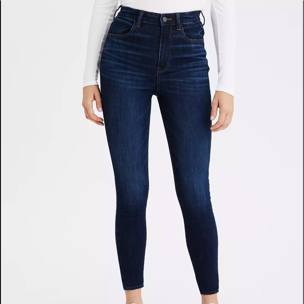 American eagle hi rise jegging crop size 8 NWT